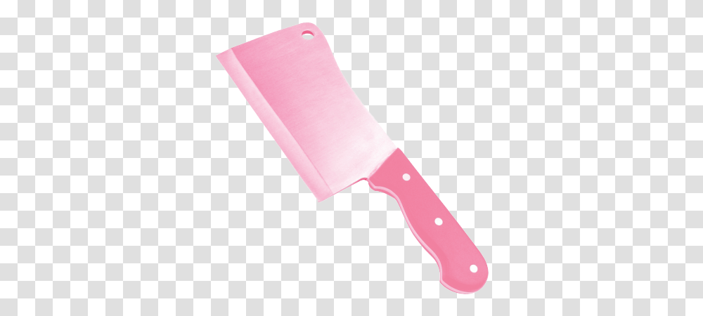 Butcher Knife Tumblr Pink Knife, Blade, Weapon, Weaponry Transparent Png