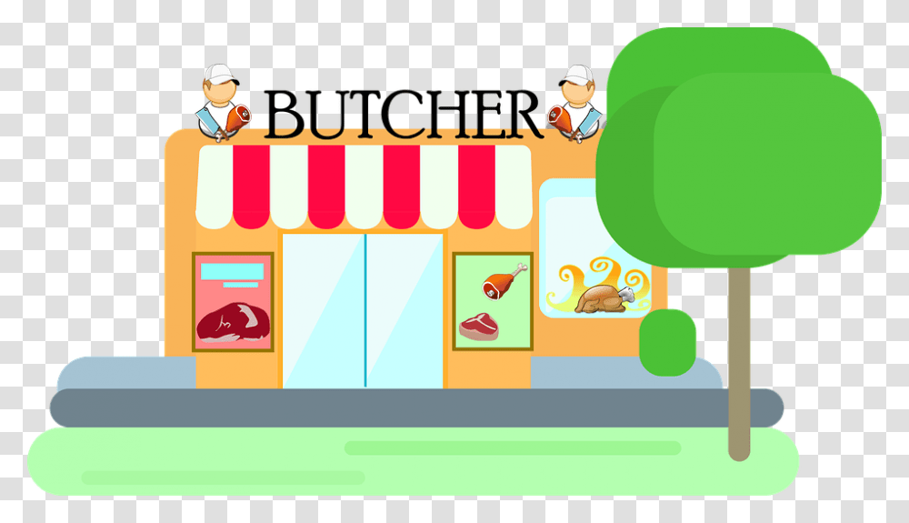 Butcher Shop Cartoon, Person, Human, Angry Birds Transparent Png
