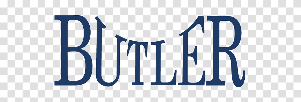 Butler Bulldogs Script Logo, Word, Alphabet Transparent Png