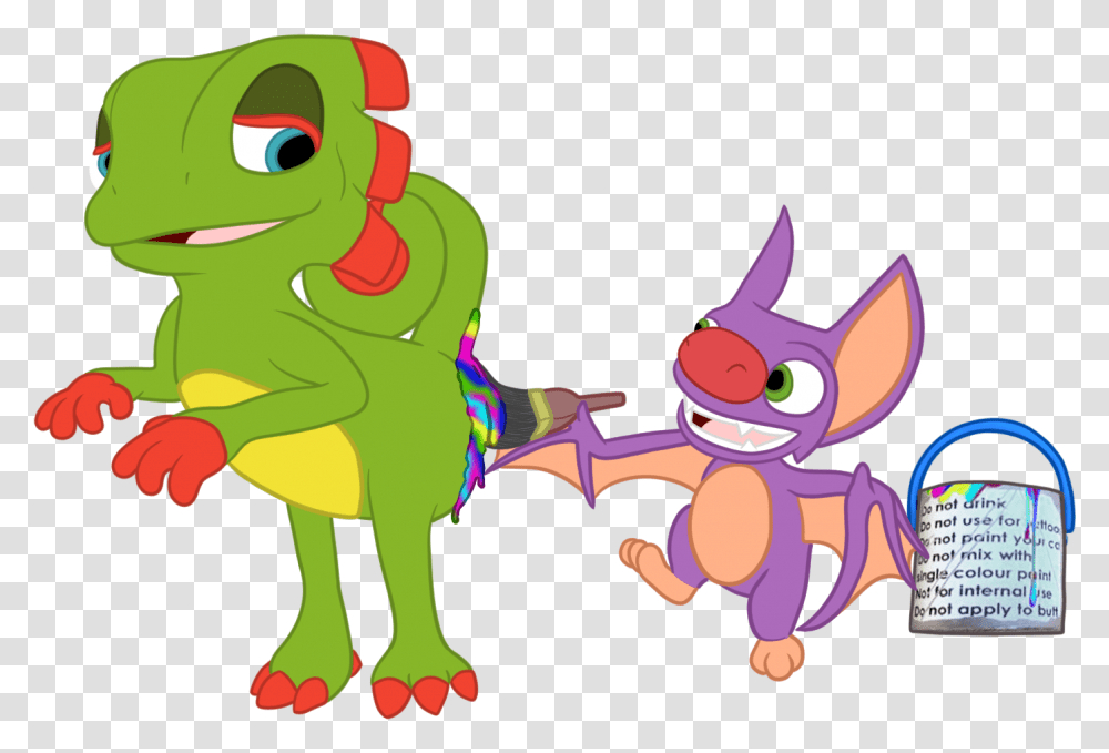 Butt Paint Yooka Laylee Butt, Toy, Animal Transparent Png