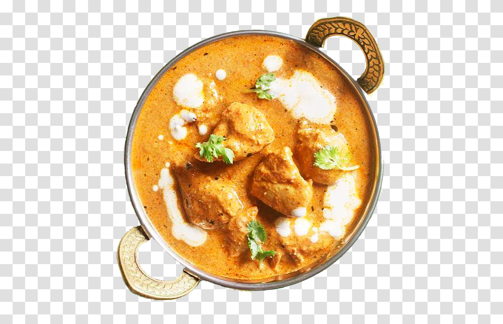 Butter Chicken Indian Food, Curry, Dish, Meal, Bowl Transparent Png