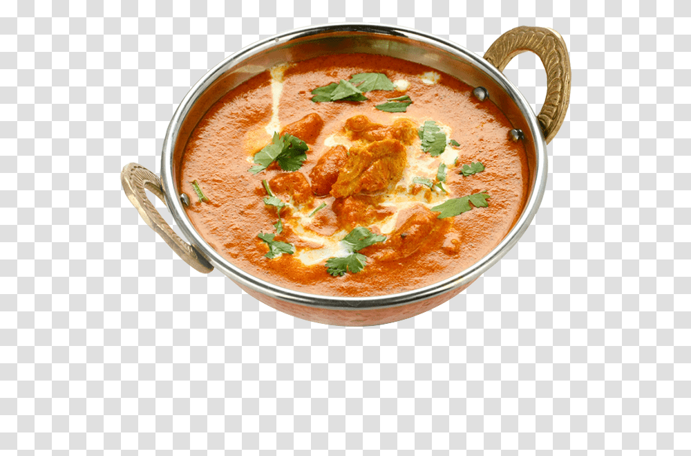 Butter Chicken White Background, Bowl, Dish, Meal, Food Transparent Png
