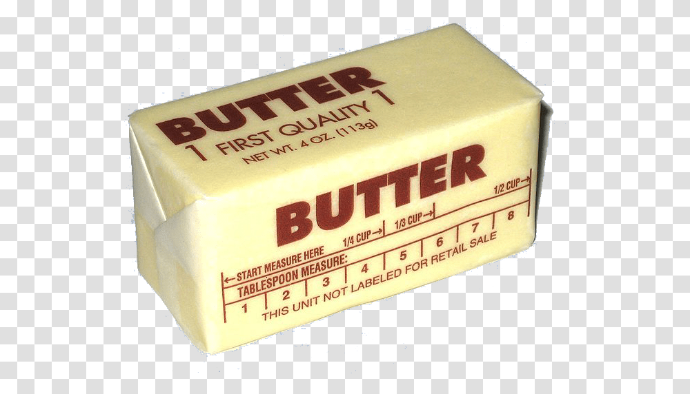 Butter, Food, Box Transparent Png