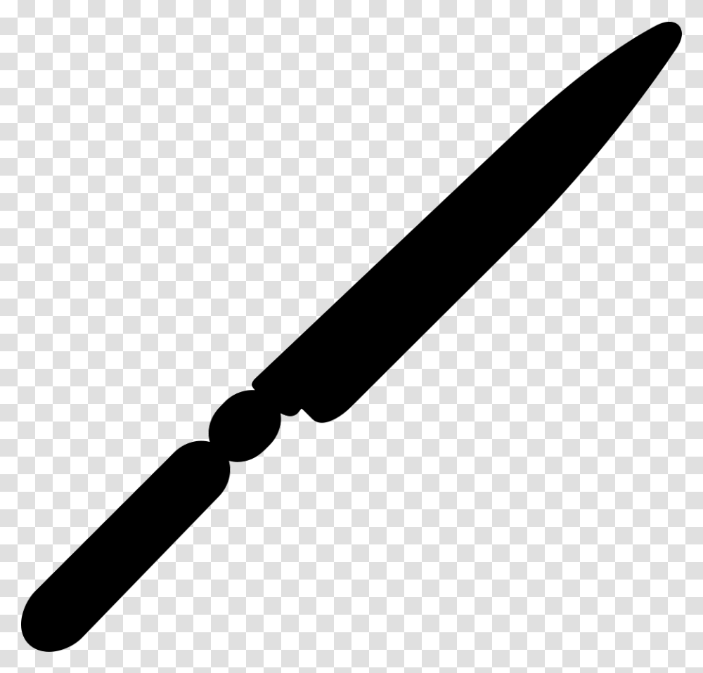Butter Knife Icon Free Download, Letter Opener, Blade, Weapon, Weaponry Transparent Png