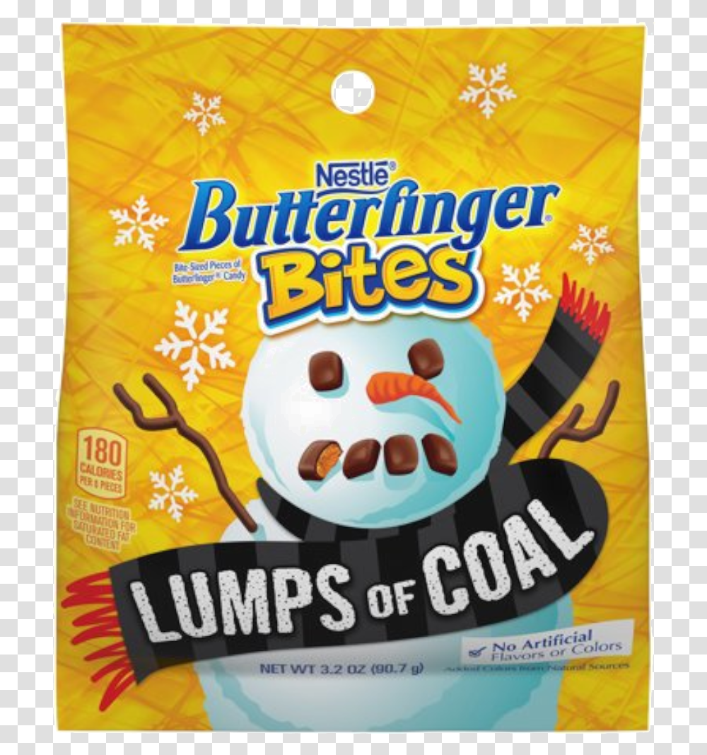 Butterfinger Bites Lump Of Coal Poster, Advertisement, Flyer, Paper, Brochure Transparent Png