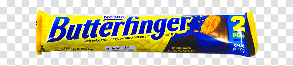 Butterfinger Candy Bar, Food, Word, Gum Transparent Png
