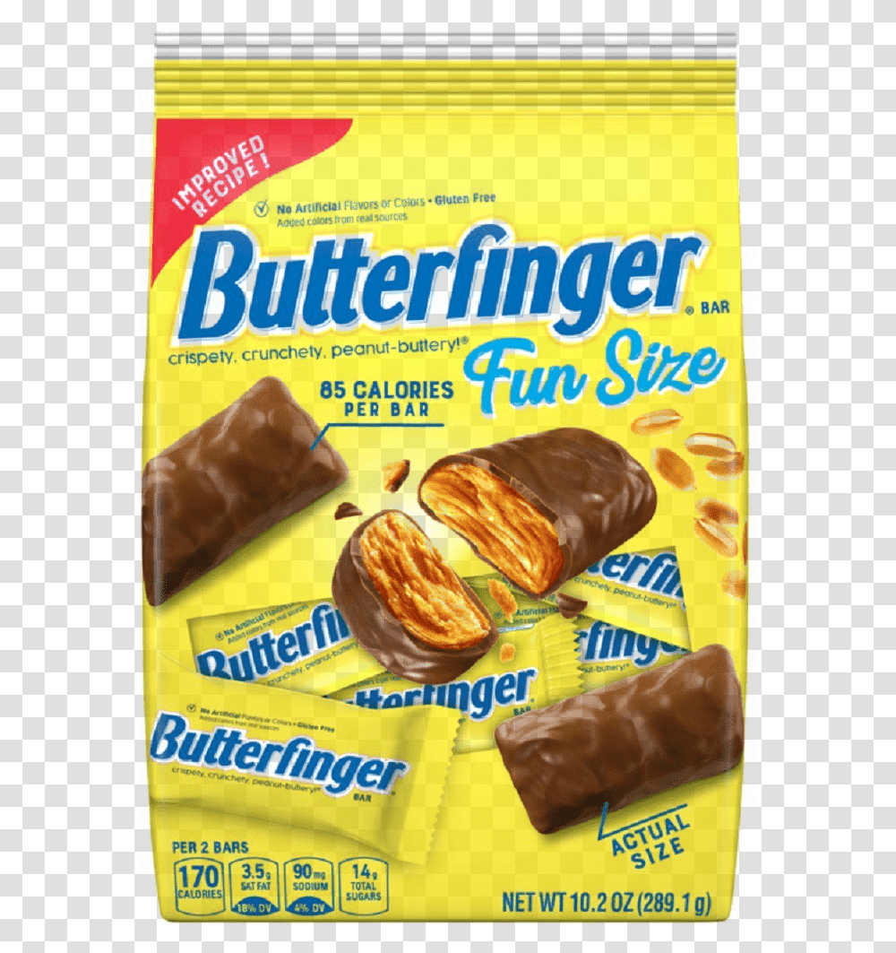 Butterfinger Candy Bar Fun Size Bag Buy Groceries Online Butterfinger Fun Size, Chocolate, Dessert, Food, Fudge Transparent Png
