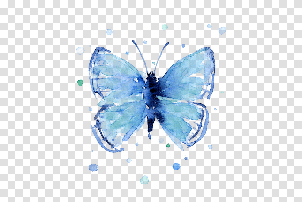Butterflies Abstract, Painting, Ornament Transparent Png