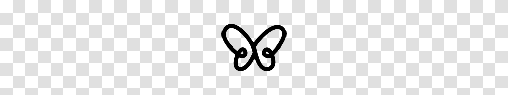 Butterflies Free Icons, Logo, Trademark, Stencil Transparent Png