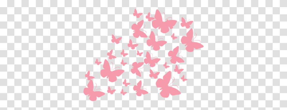 Butterflies Pink Butterfly Ftestickers Batom Sophie Boticario, Plant, Flower, Blossom, Rug Transparent Png