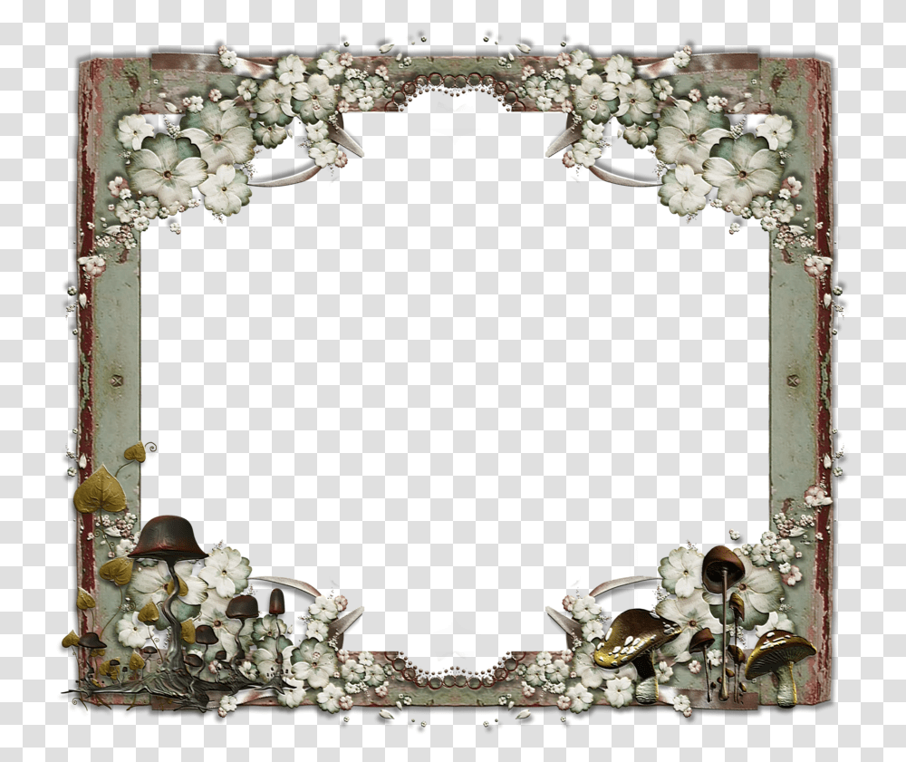 Butterflies Roses Frame, Flower, Plant, Blossom, Accessories Transparent Png