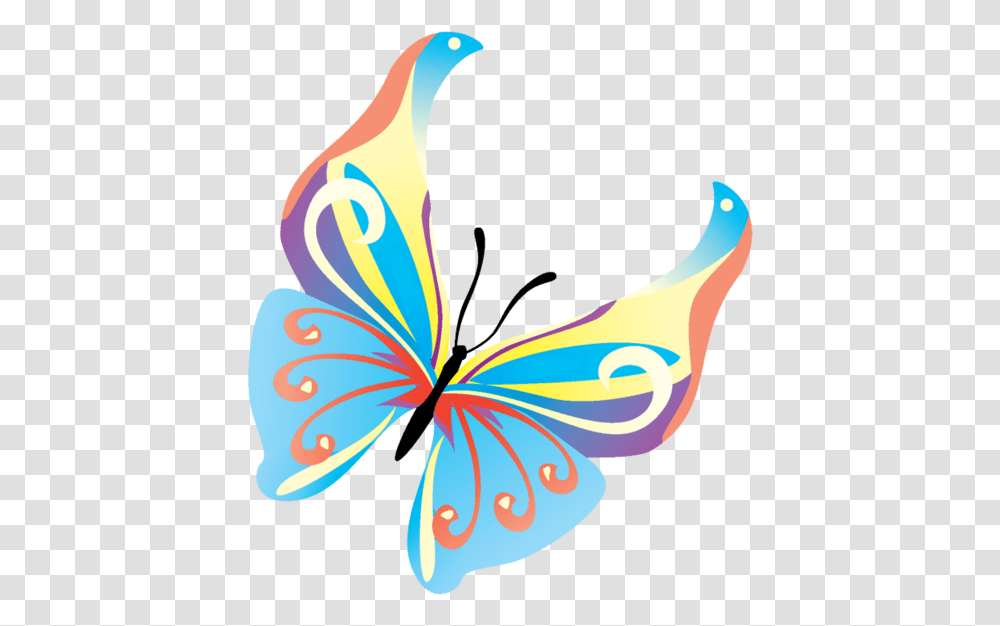 Butterflies Vector Background, Bird, Animal Transparent Png