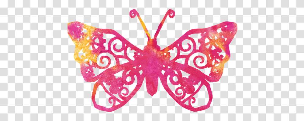 Butterfly Nature, Pattern, Purple, Animal Transparent Png