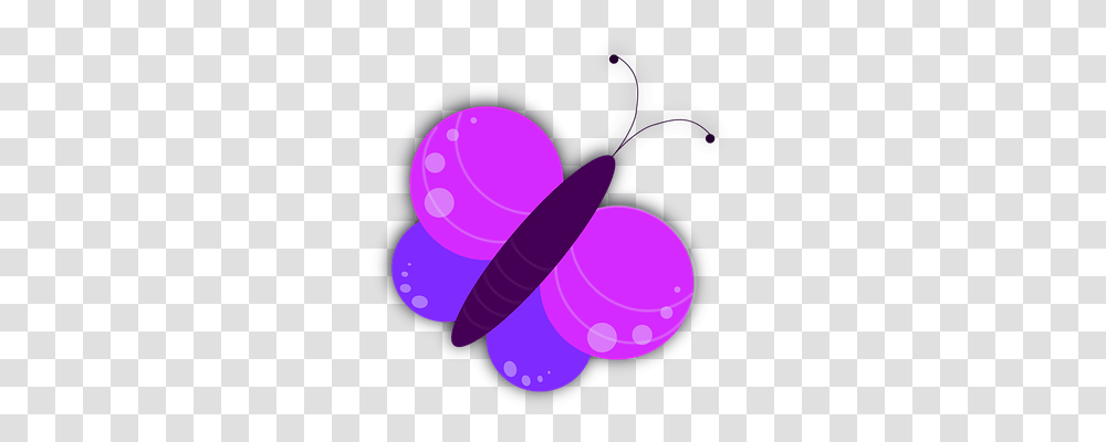 Butterfly Animals, Purple, Plant Transparent Png