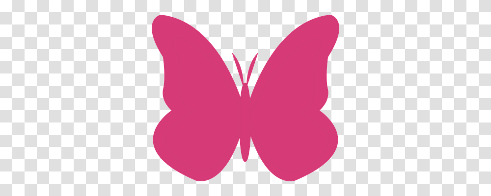 Butterfly Animals, Heart, Path, Balloon Transparent Png