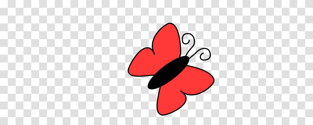 Butterfly Animals, Heart, Leaf, Plant Transparent Png