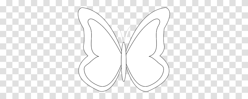 Butterfly Pattern, Ornament, Fractal, Stencil Transparent Png