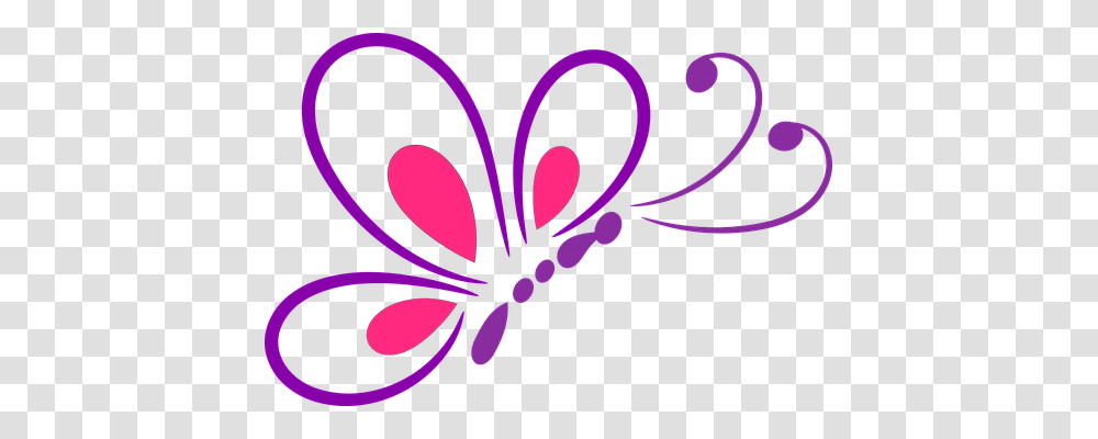 Butterfly Animals, Floral Design Transparent Png