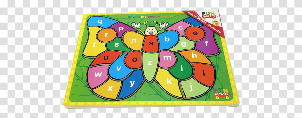 Butterfly A Z Jigsaw Puzzle A Z 26 Pieces Door Mat, Number, Game Transparent Png