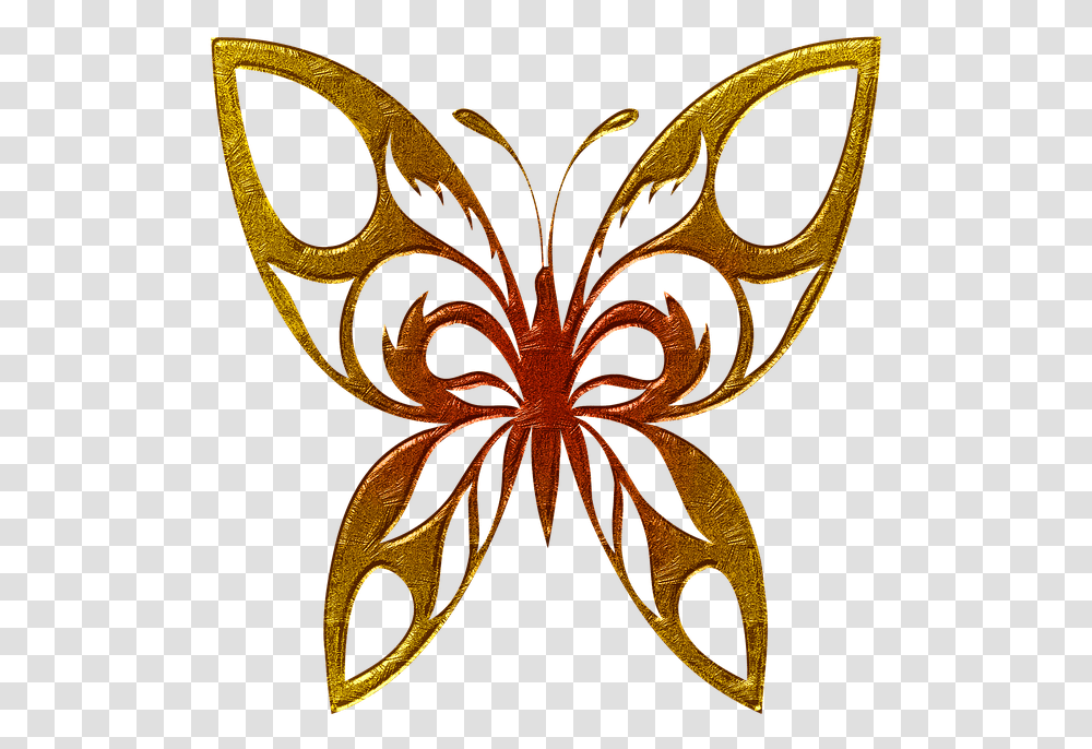 Butterfly Abstract Gold Embossed Black And White Butterfly Decal, Snake, Reptile, Animal, Carnival Transparent Png