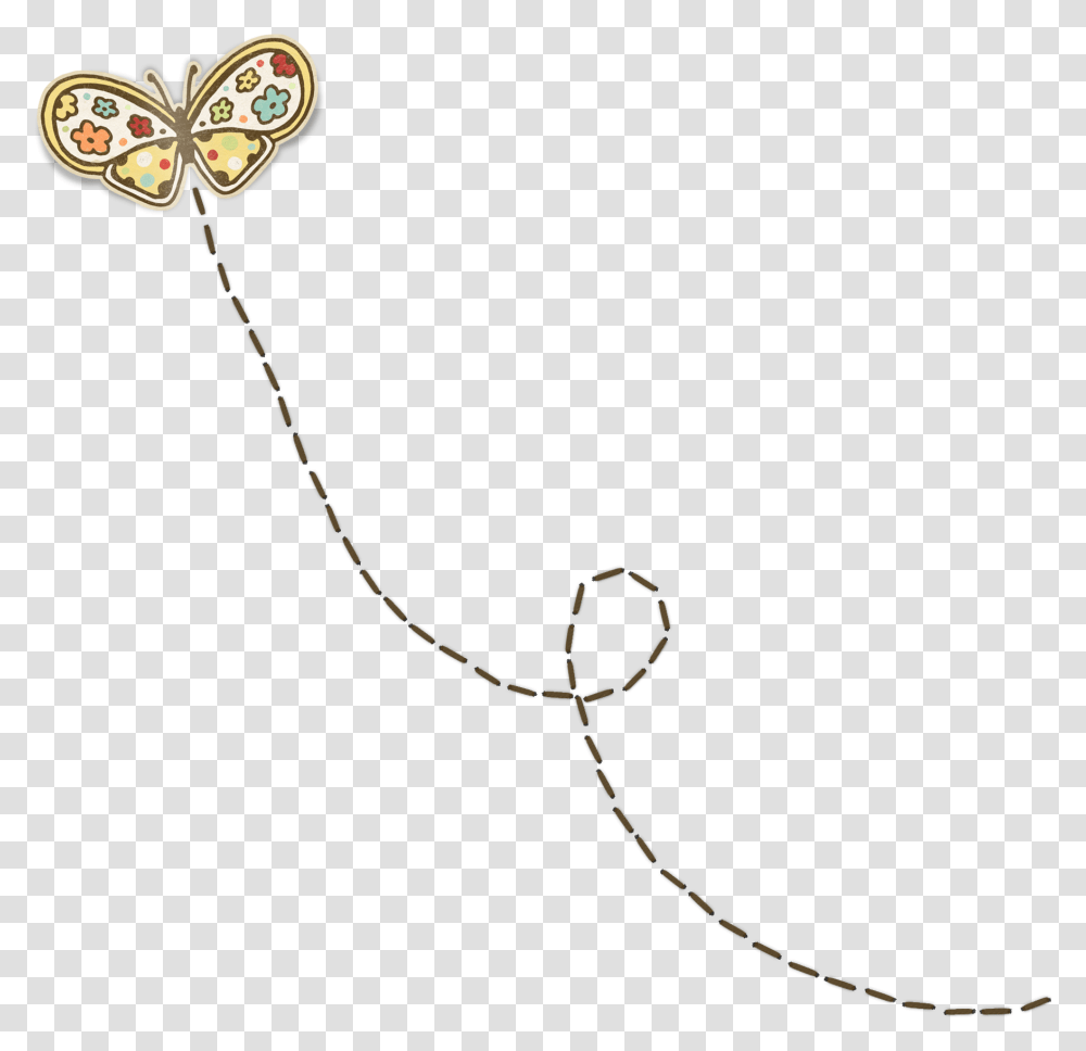 Butterfly And Trail Clip Art Download Scrapbook, Kite, Toy Transparent Png