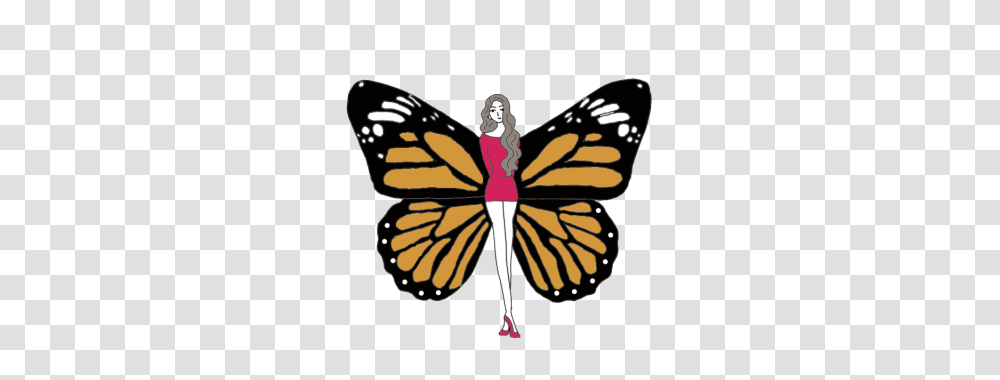 Butterfly Awaken Your Magick Powers, Insect, Invertebrate, Animal, Person Transparent Png