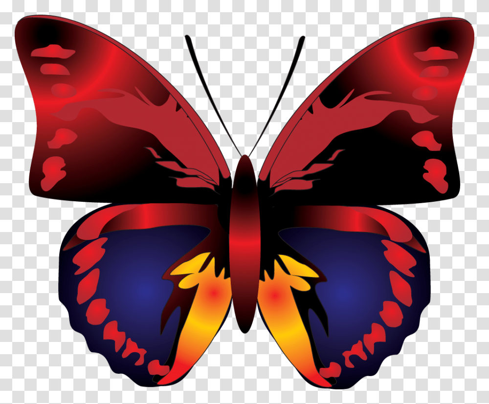 Butterfly Cartoon Red Butterfly Clipart Hd, Insect, Invertebrate, Animal Transparent Png