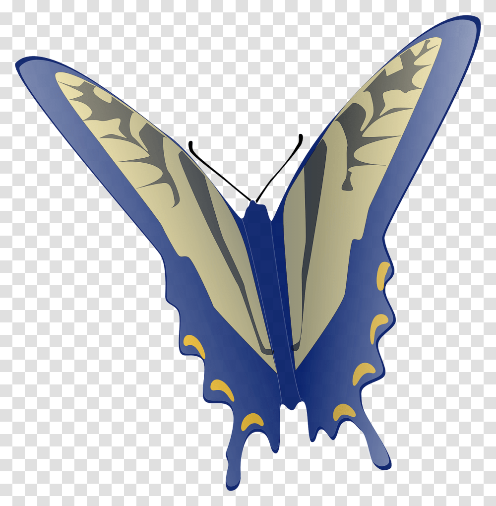 Butterfly Clip Art At Clker Gifs Animated Butterfly Flying, Ornament Transparent Png