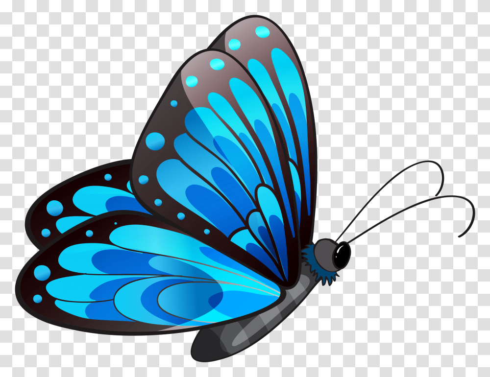 Butterfly Clip Art Flying Butterfly Clip Art, Animal, Insect, Invertebrate, Monarch Transparent Png