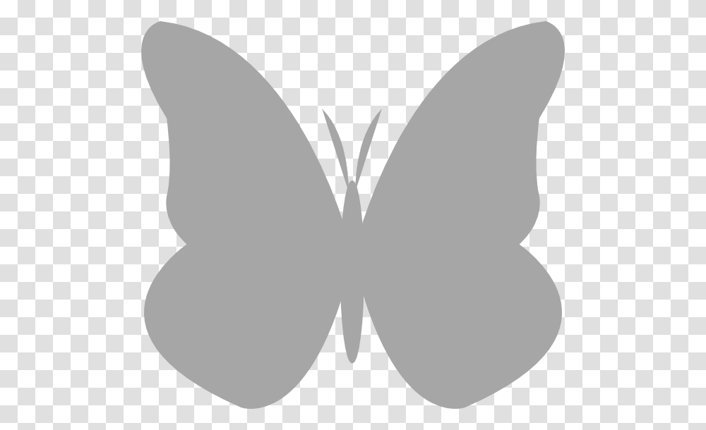 Butterfly Clip Art Gray, Stencil, Balloon, Silhouette Transparent Png