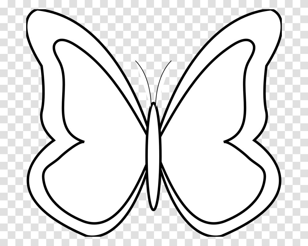 Butterfly Clipart Black And White, Pattern, Ornament, Stencil, Sunglasses Transparent Png