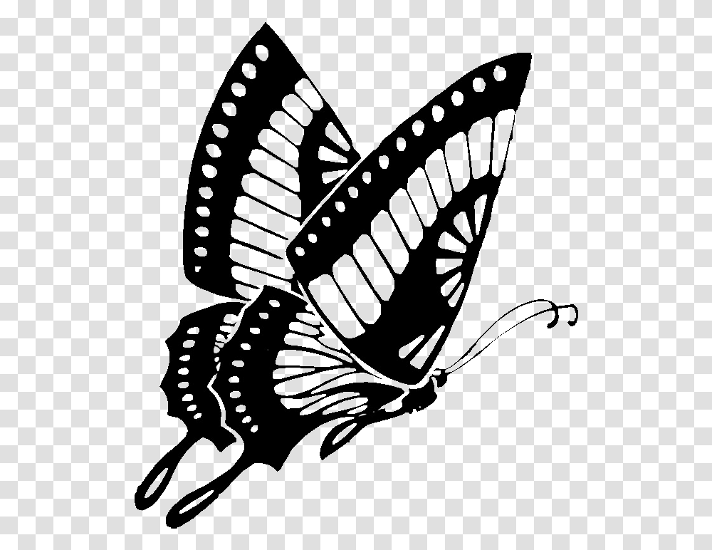 Butterfly Clipart Butterfly Clip Art Black And White, Machine, Spoke, Wheel, Light Transparent Png