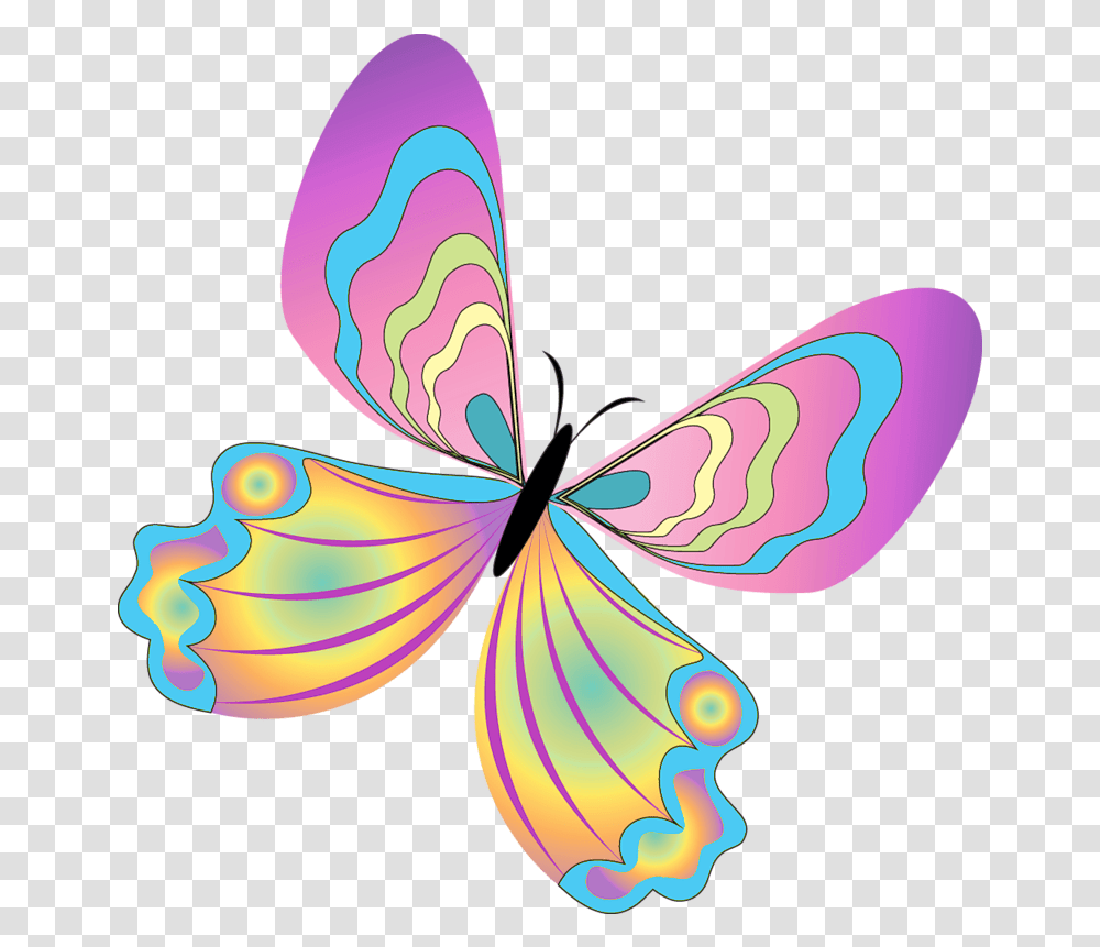 Butterfly Clipart Clipart Butterfly, Pattern, Ornament, Floral Design, Graphics Transparent Png