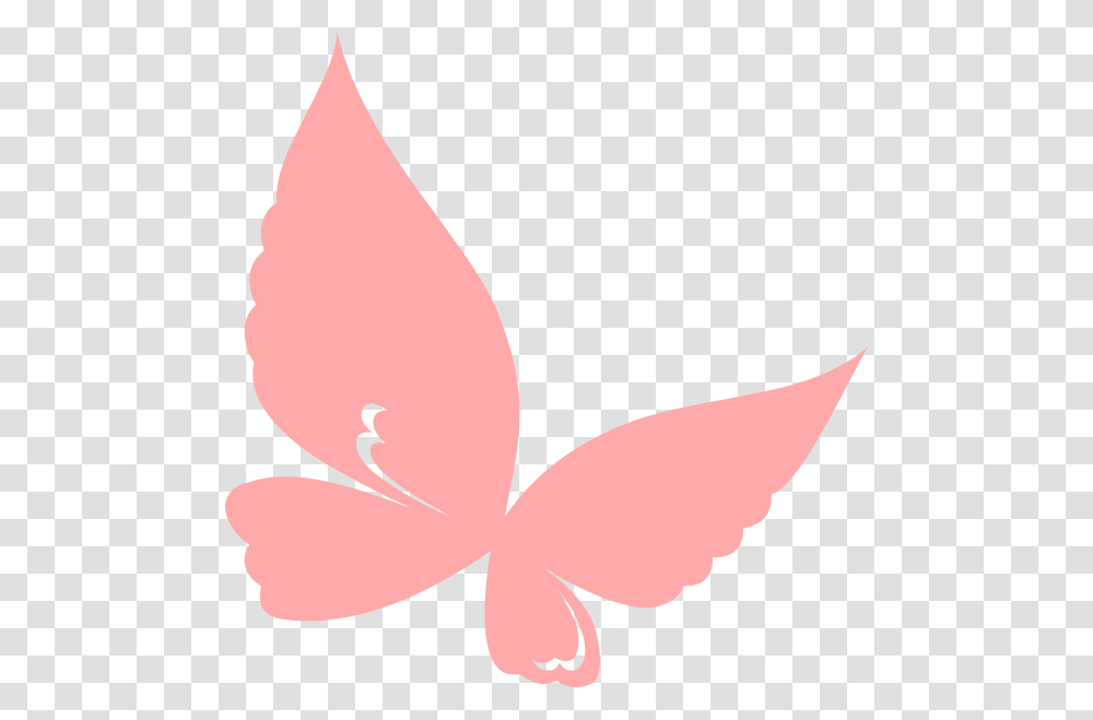 Butterfly Clipart Peach Peach Butterfly, Flower, Plant, Blossom, Hibiscus Transparent Png