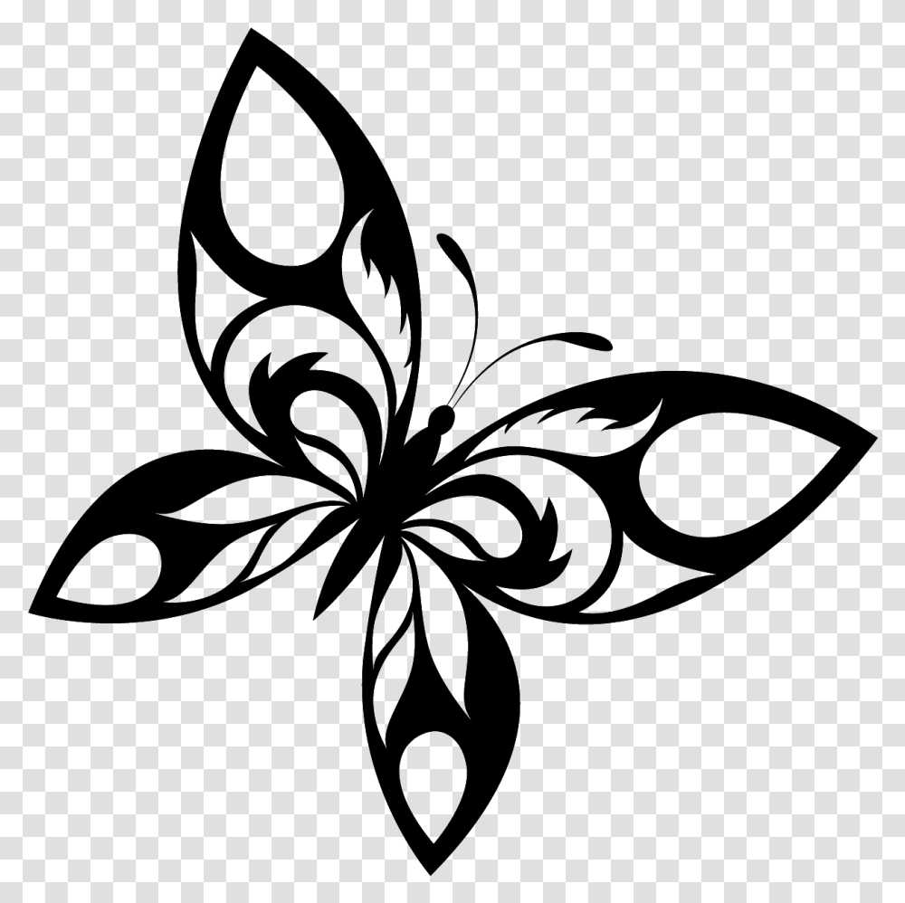 Butterfly Design Black And White, Spider Web, Pattern, Bowl, Triangle Transparent Png