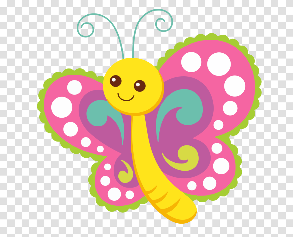 Butterfly Drawing Cartoon Download, Texture, Animal, Polka Dot Transparent Png