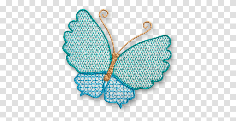 Butterfly Embroidery Designs Butterfly Embroidery, Pattern, Ornament, Stitch, Applique Transparent Png