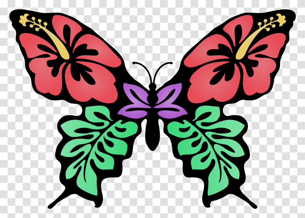 Butterfly Flower Colour Butterfly Svg Free Download, Plant, Floral Design Transparent Png