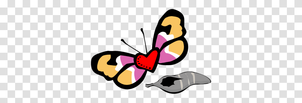 Butterfly Flying From Cocoon Clipart Clip Art Images, Drawing, Crowd, Outdoors Transparent Png