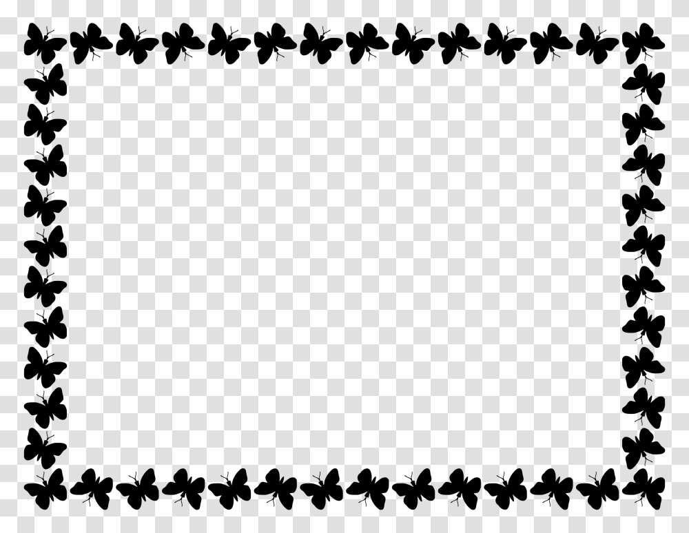 Butterfly Frame, Gray, World Of Warcraft Transparent Png