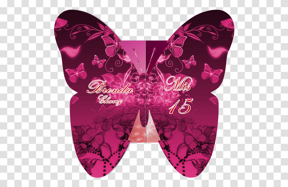 Butterfly, Purple, Heart Transparent Png