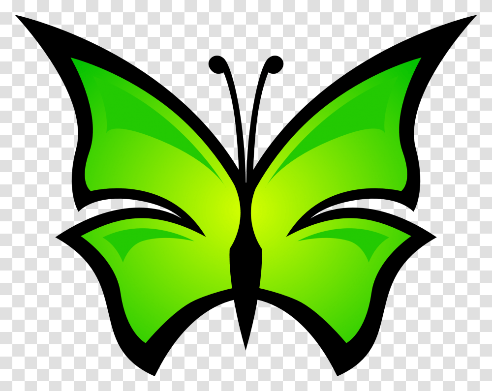 Butterfly Image Free Picture Download, Green Transparent Png