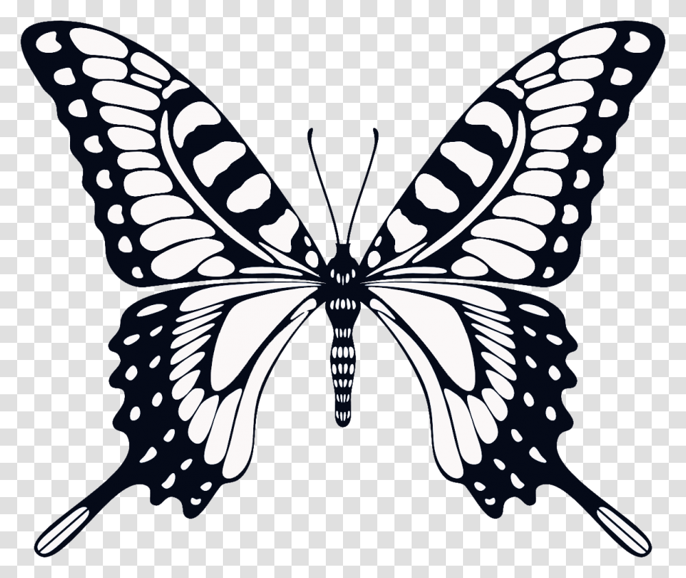 Butterfly Images Hd, Stencil, Pattern, Insect, Invertebrate Transparent Png