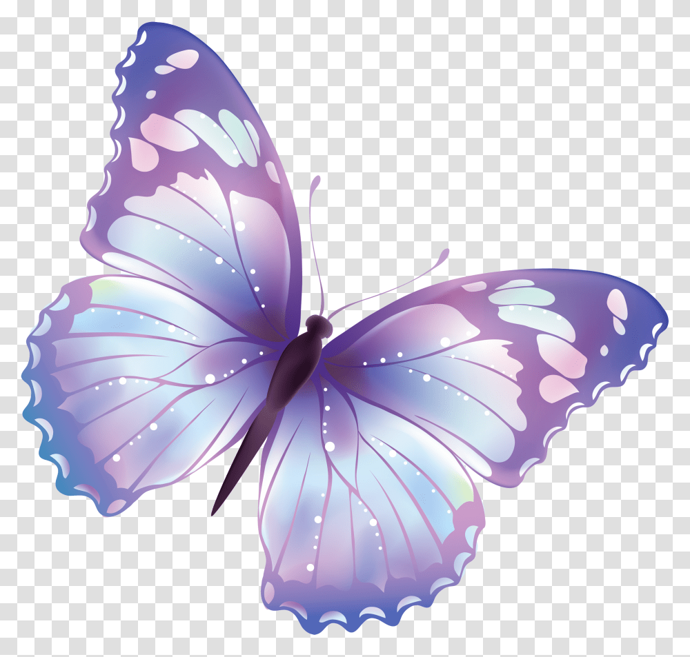 Butterfly, Insect, Purple, Invertebrate, Animal Transparent Png