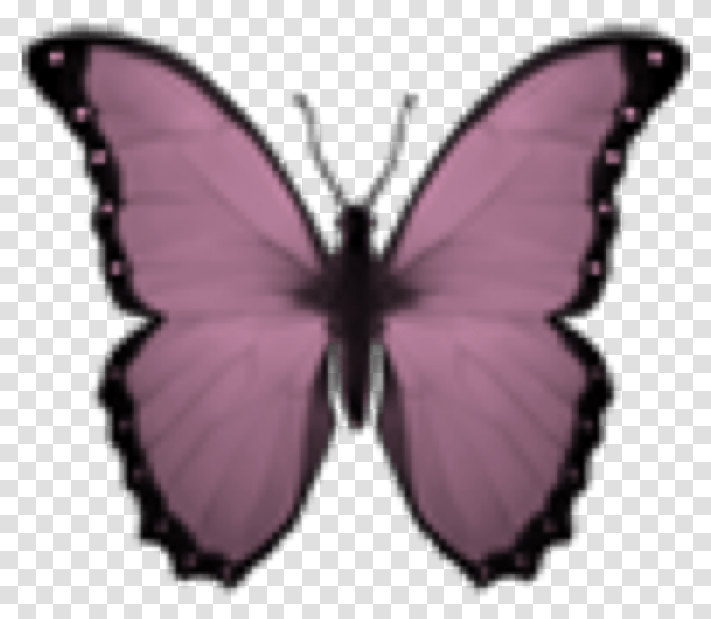 Butterfly Kelebek Emoji Smiley Kelebekler Pink Iphone Butterfly Emoji, Insect, Invertebrate, Animal, Balloon Transparent Png