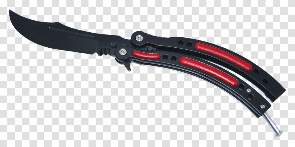 Butterfly Knife Trainer Cutts, Blade, Weapon, Weaponry, Tool Transparent Png