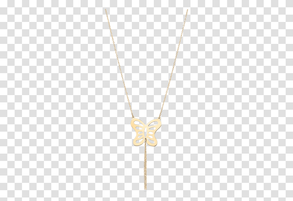 Butterfly Lariat Necklace Yellow Gold Pendant, Jewelry, Accessories, Accessory, Diamond Transparent Png