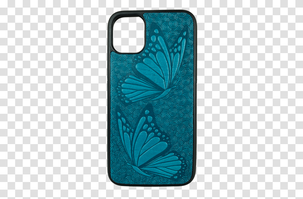 Butterfly Leather Iphone Case Mobile Phone Case, Electronics, Art, Rug, Text Transparent Png