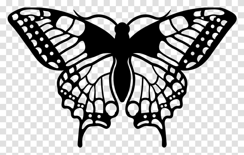 Butterfly Mandala, Gray, World Of Warcraft Transparent Png