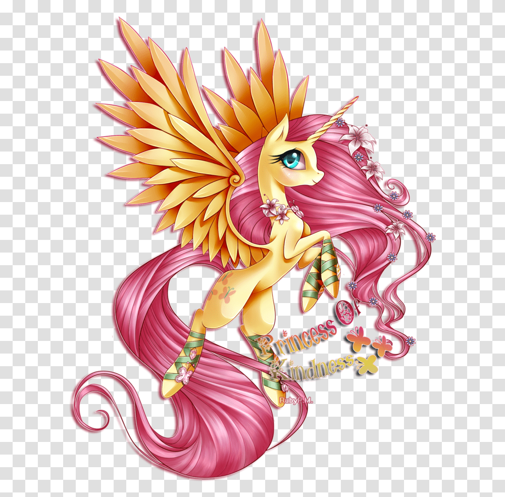 Butterfly My Little Pony And Unicorn Image My Little Pony Princess Fluttershy, Animal, Angel Transparent Png